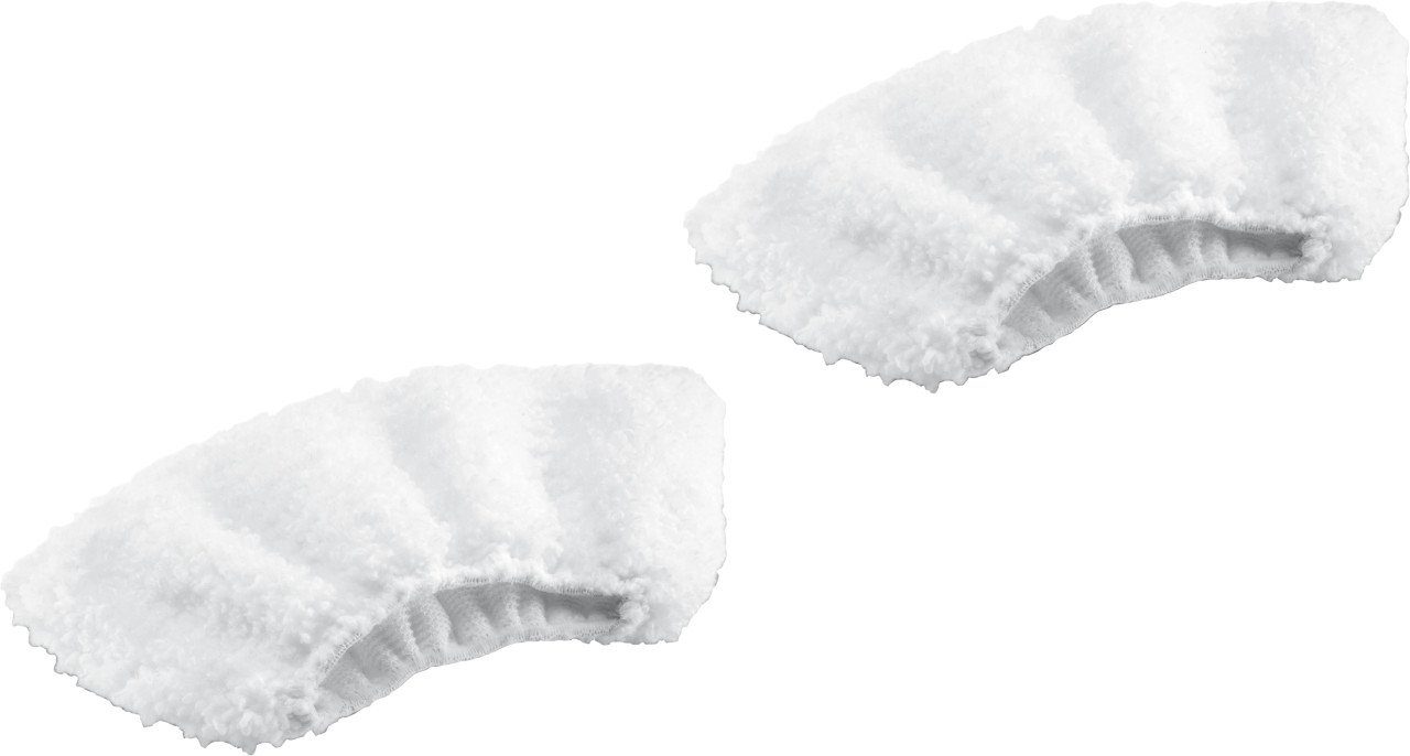 12-tlg. Kärcher Dampfreiniger Zubehör Set - Rundbürsten, Fugenbürsten, Microfiber Tücher