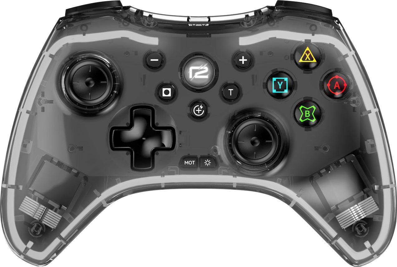 X Nintendo-Controller in Ready2gaming roter Pad mit Pro LED Nintendo Led transparent Switch Edition