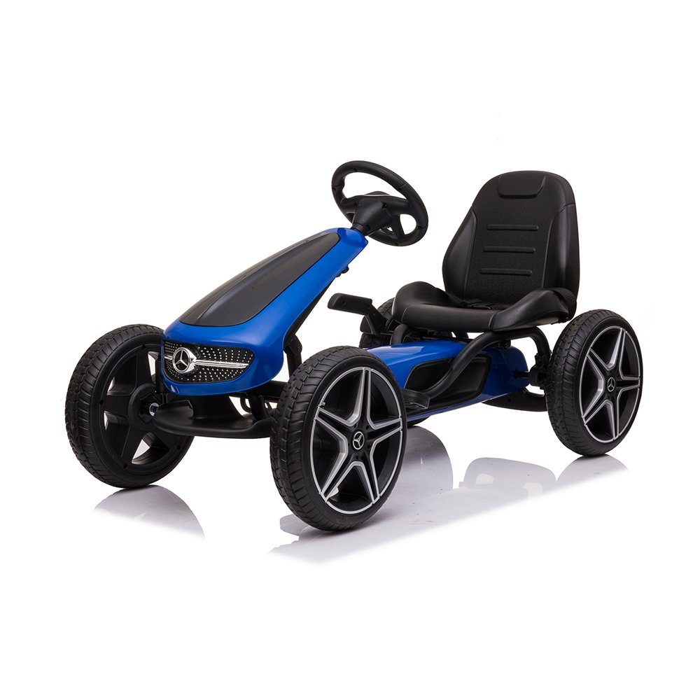 Toys Store Tretfahrzeug Mercedes Go Kart Tretauto Tretfahrzeug Go-Kart  Kinderfahrzeug Blau