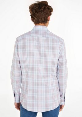 Tommy Hilfiger TAILORED Langarmhemd CL STRETCH GLEN CHECK SF SHIRT