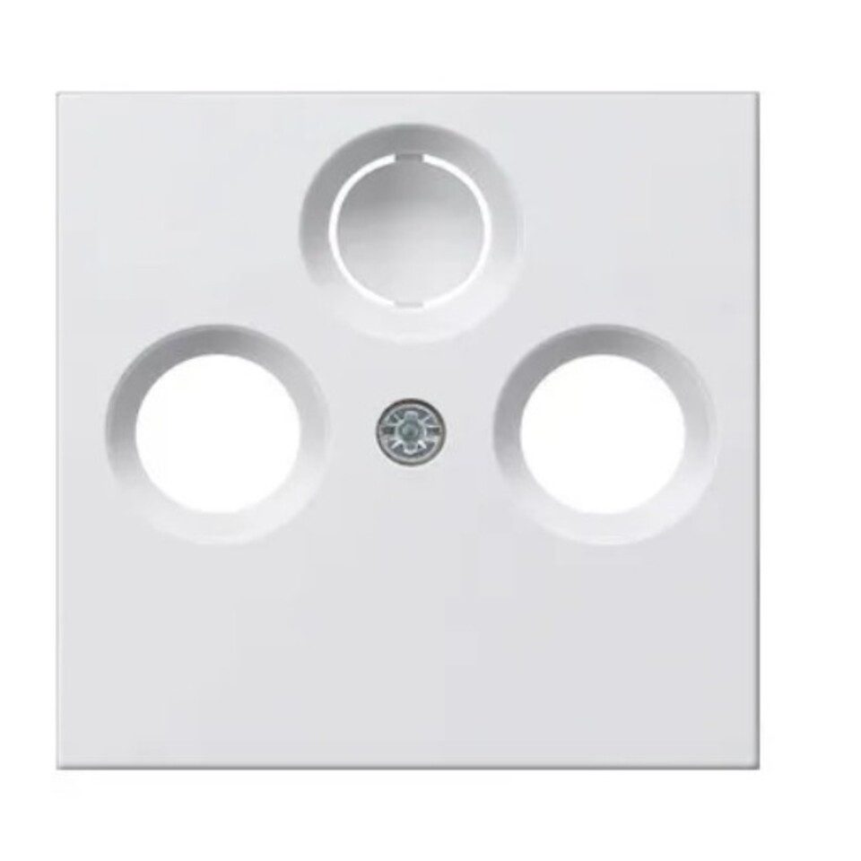 GIRA Unterputz-Steckdose GIRA 086903 Abdeckung Koaxial-Antennen- steckdose System 55