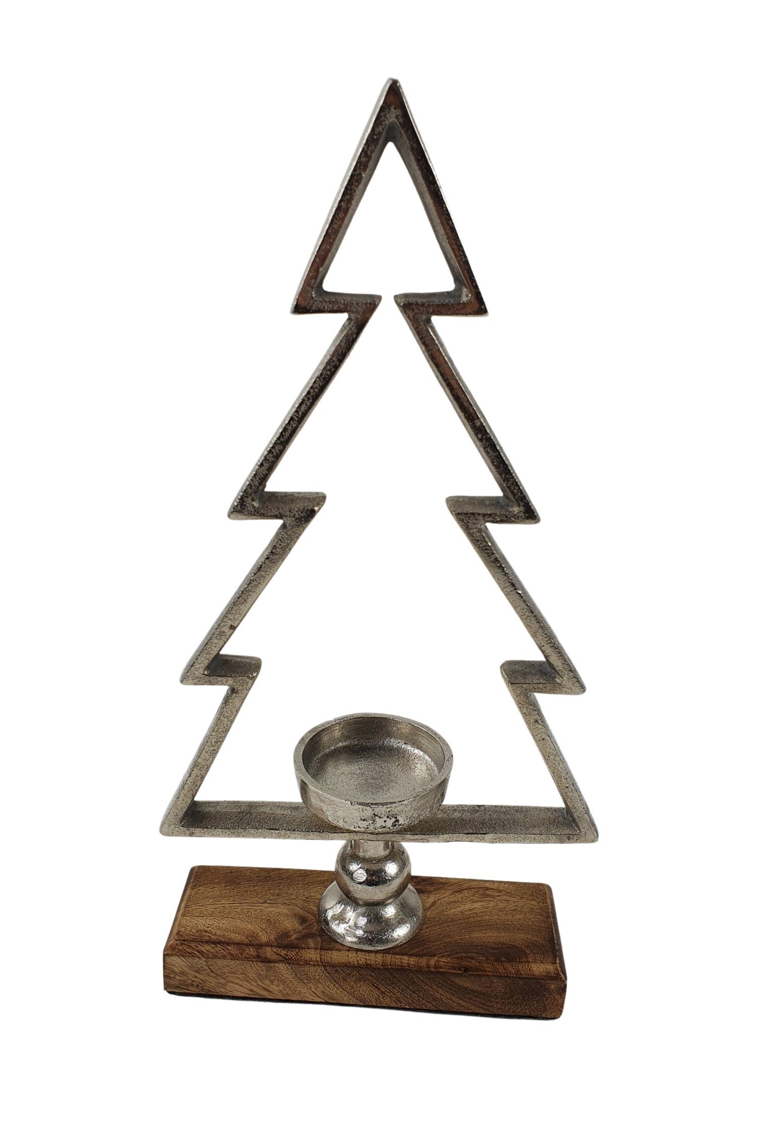 sesua Teelichthalter Teelichthalter Tannenbaum 33 cm Kerzenständer Weihnach günstig online kaufen