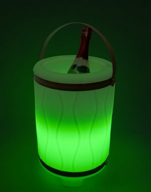 Schwaiger Wein- und Sektkühler IB2438, mit RGB Beleuchtung und Lautsprecher
