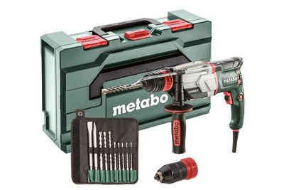 metabo Multihammer »UHE 2660-2 Quick Set 800 W, SDS plus, 10-tlg. Bohrer/ Meisselsatz«, 230 V, max. 2500,00 U/min