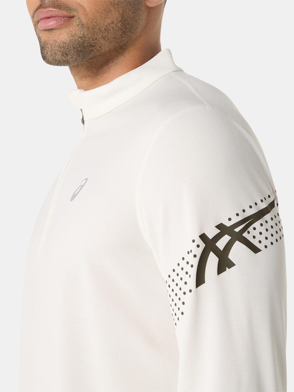 Asics Laufshirt Asics Icon 1/2 Zip Long Sleeve Shirt