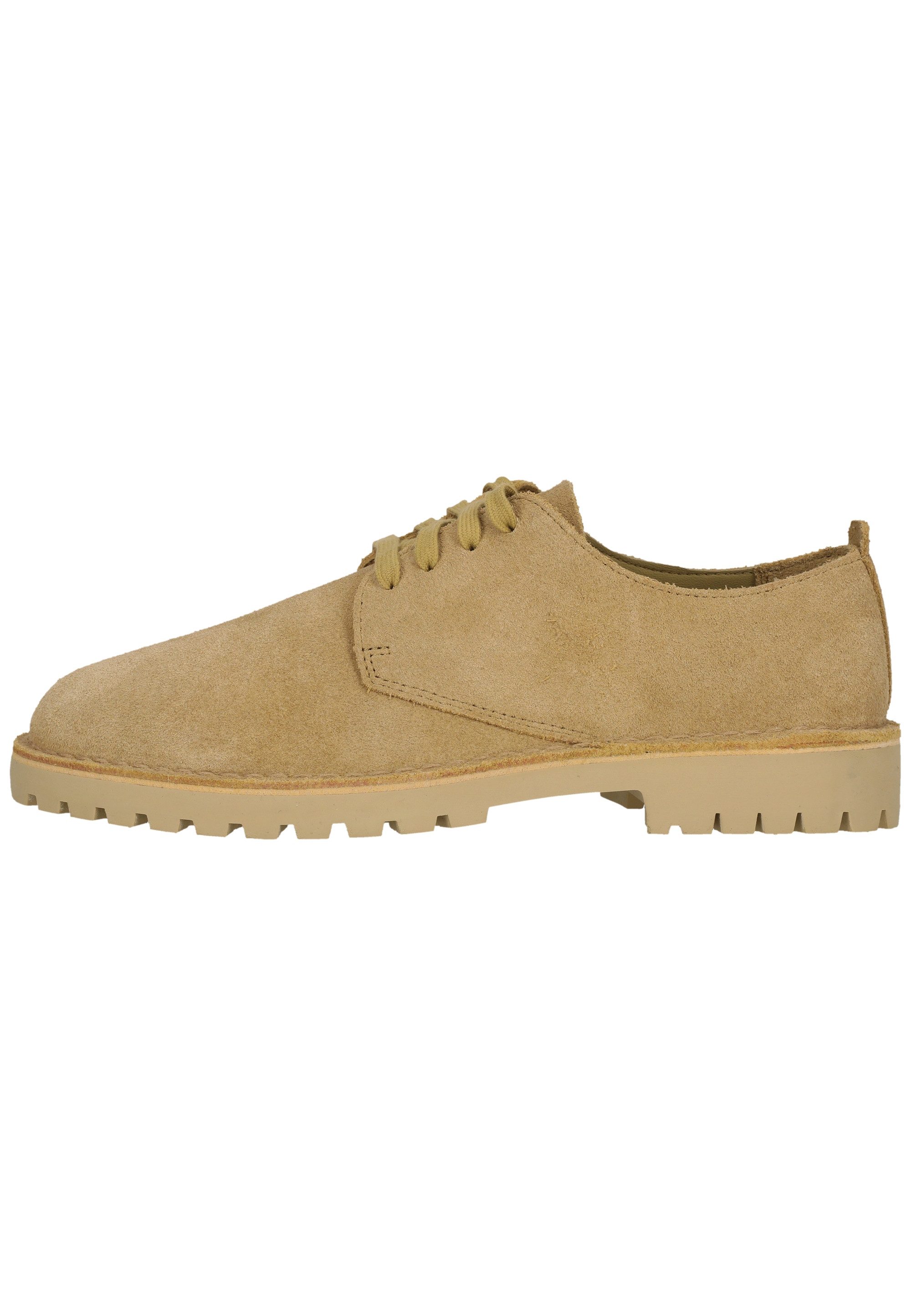 Clarks Desert Rock Lo Maple Suede Schnürschuh mit strapazierfähigem Allwetterprofil