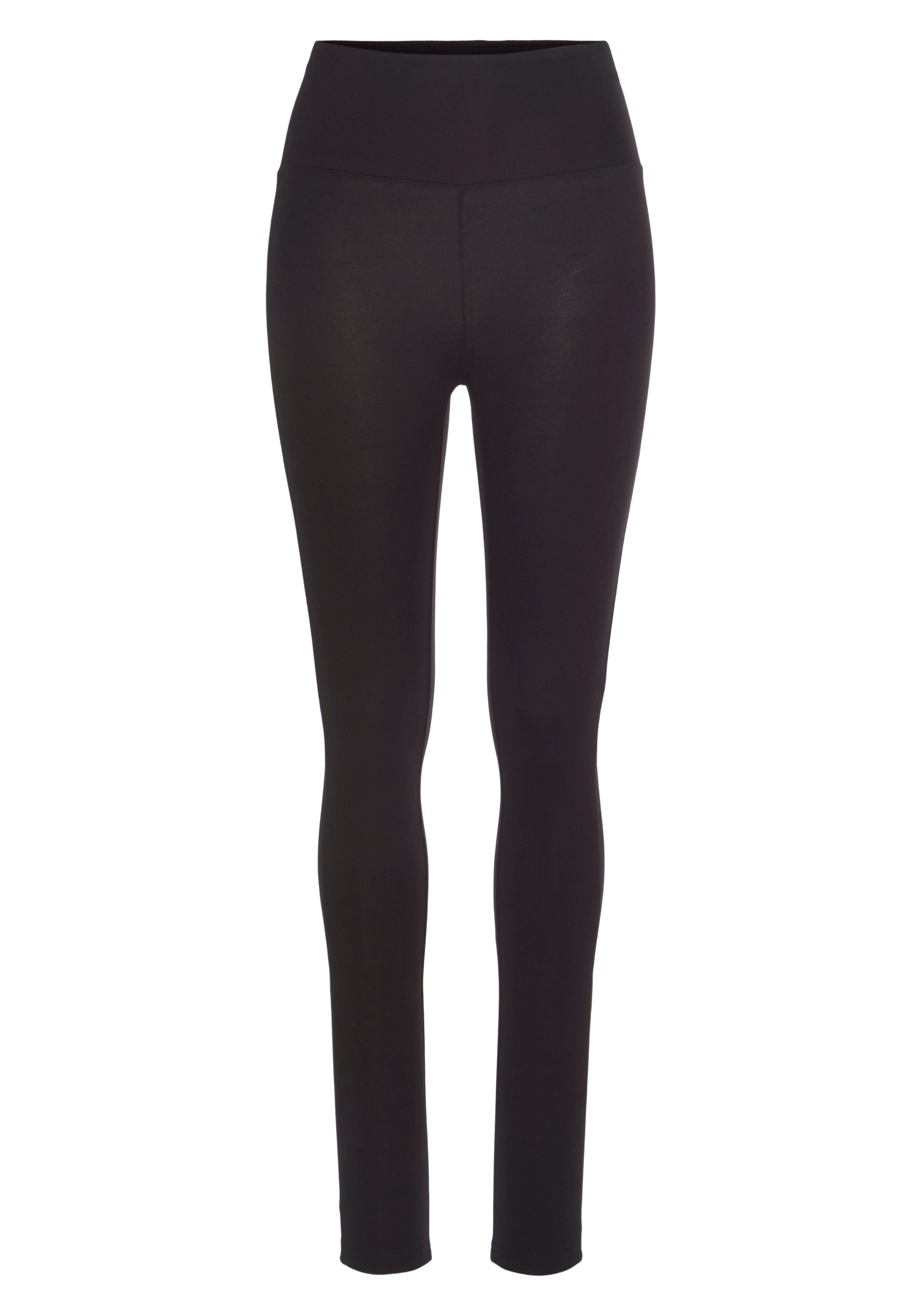 LASCANA Leggings mit breitem Bündchen. € 24,99