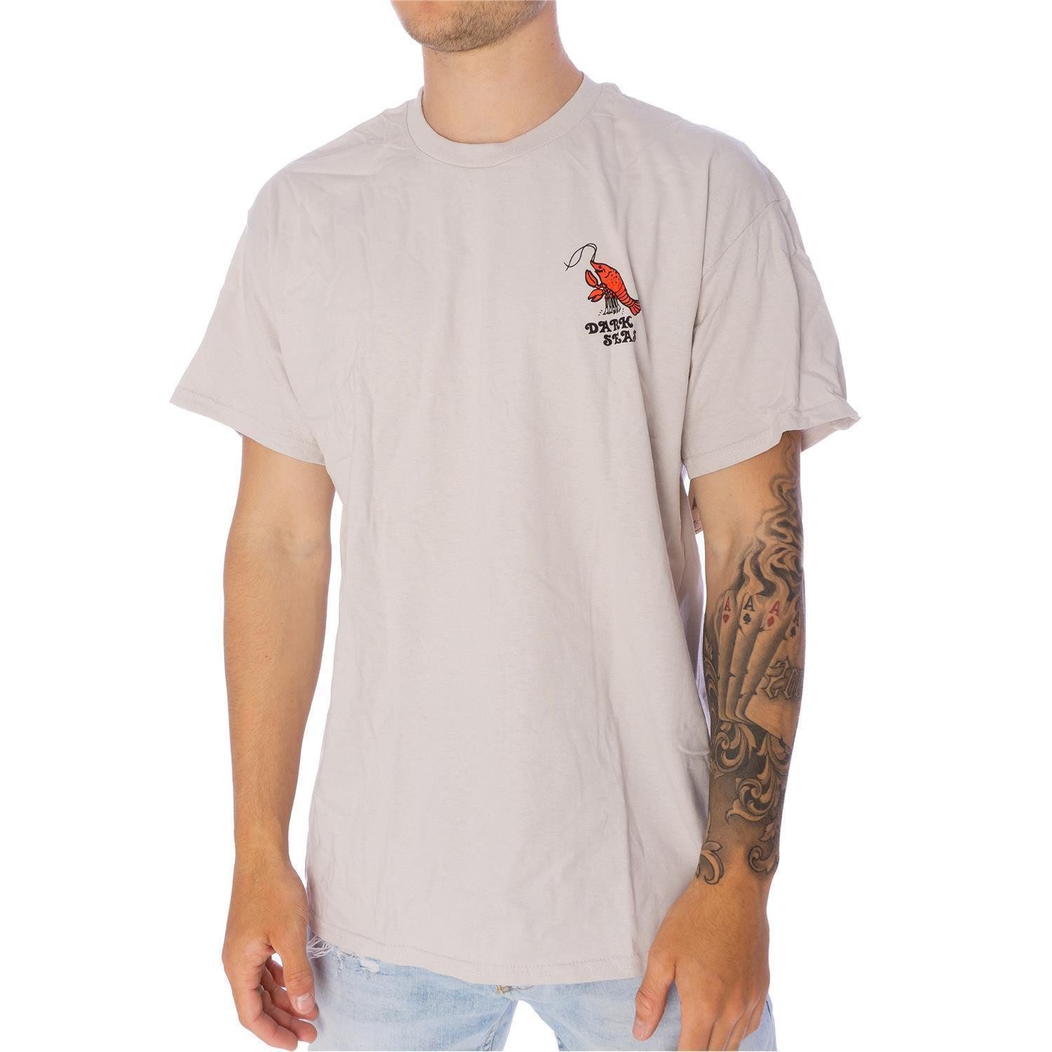 DARK SEAS DIVISION T-Shirt T-Shirt Dark Seas Captain´s Platter (1-tlg) Großer "Dark Seas" Logo-Print auf dem Rücken