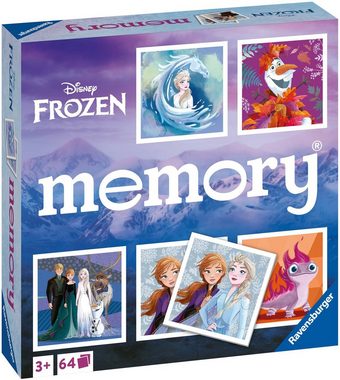 Ravensburger Spiel, Merkspiel Disney Frozen memory®, Made in Europe, FSC® - schützt Wald - weltweit