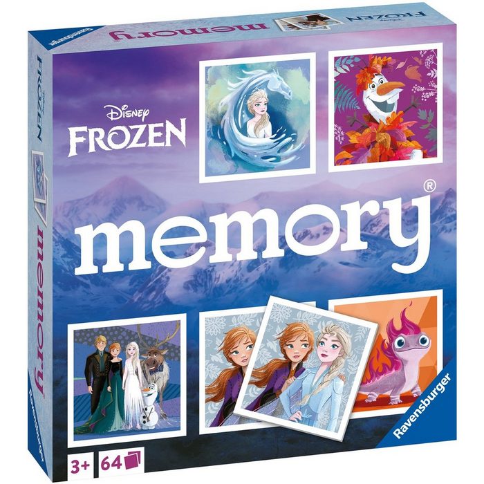 Ravensburger Spiel Merkspiel Disney Frozen memory® Made in Europe FSC® - schützt Wald - weltweit UB11261