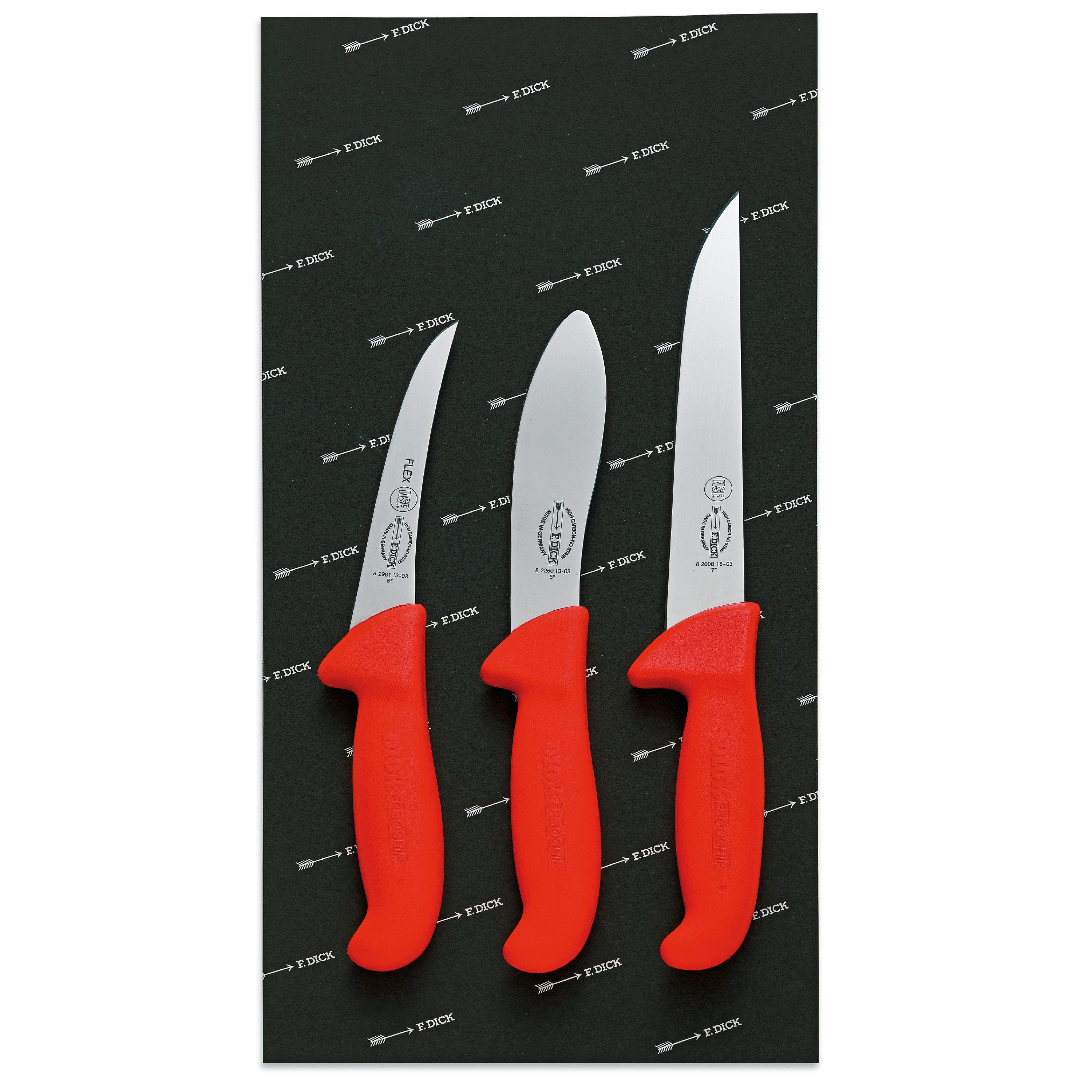 F. DICK Messer-Set