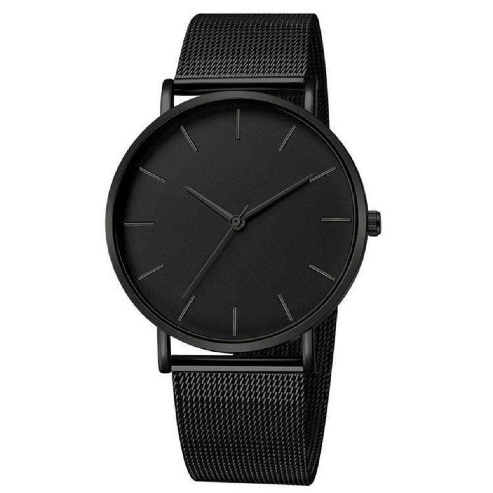 GOLDKLEIN Quarzuhr Armbanduhr Edelstahl Schmuck Kira inkl. Geschenkbox Weihnachtsangebot, Geschenk -Damen Herren mit Schmuckbox - Sale bis 31.10.2026
