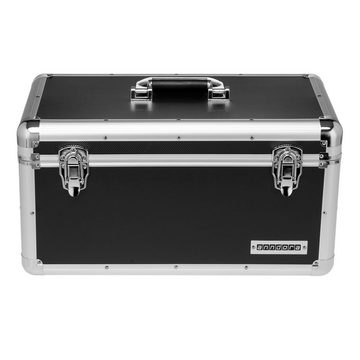 anndora Werkzeugkoffer 28 L Transportbox XL Werkzeugkasten Werkzeugbox - schwarz