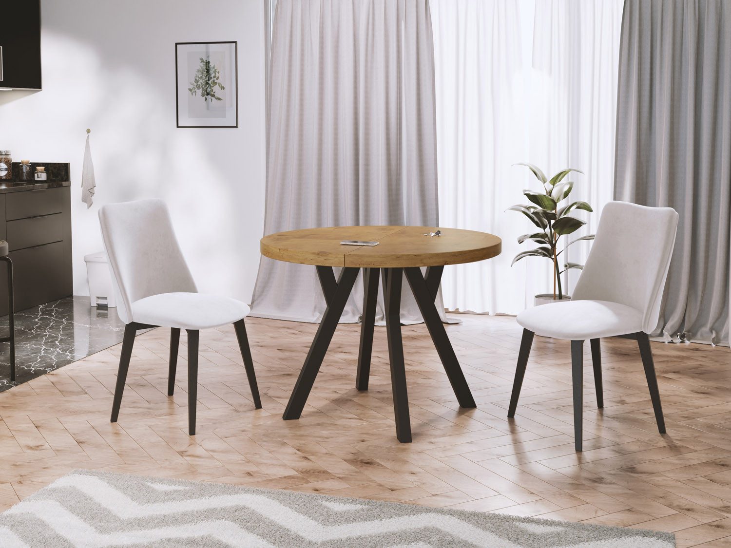 WFL GROUP Esstisch Twixy (erhältlich in günstig online kaufen