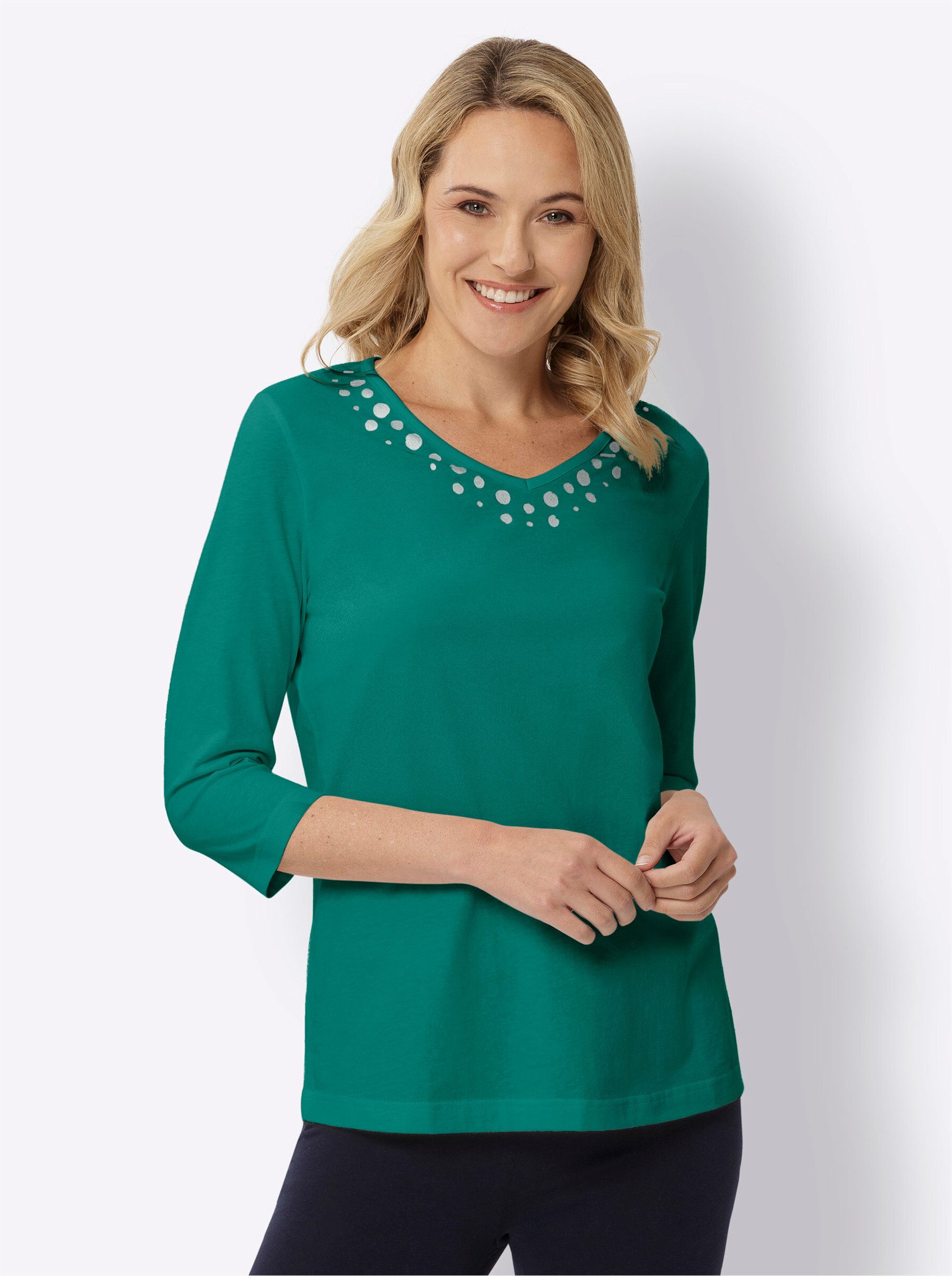 T-Shirt 3/4-Arm-Shirt 3/4-Arm
