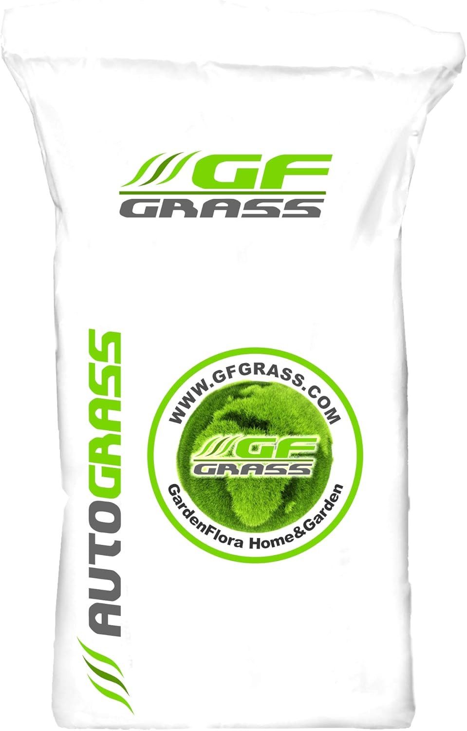 GF Rasensamen Auto Grass, 20 kg, Rasen für Straßen- und Gehwegränder Grassamen Rasensaat