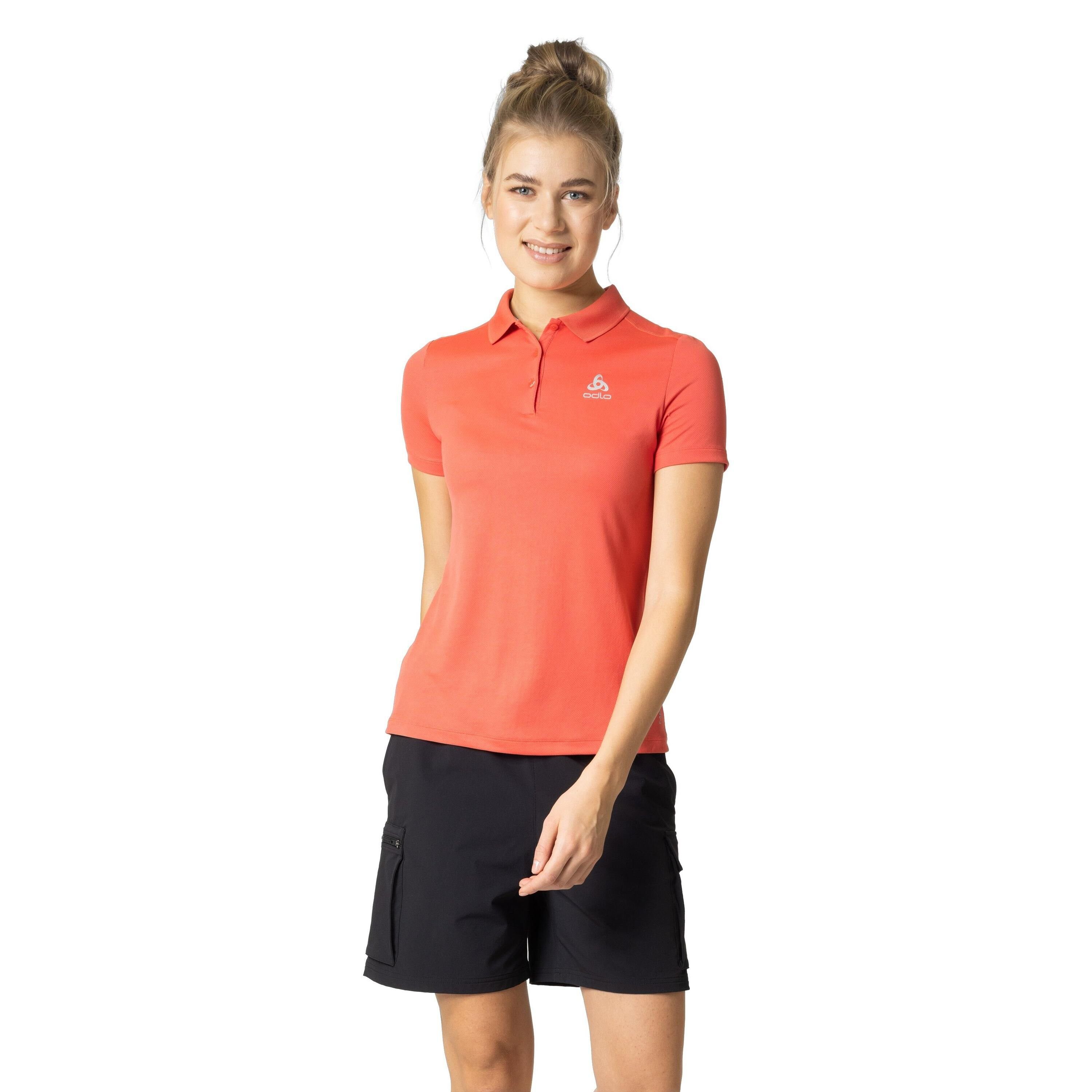 Odlo Poloshirt Damen F-Dry Poloshirt (1-tlg)