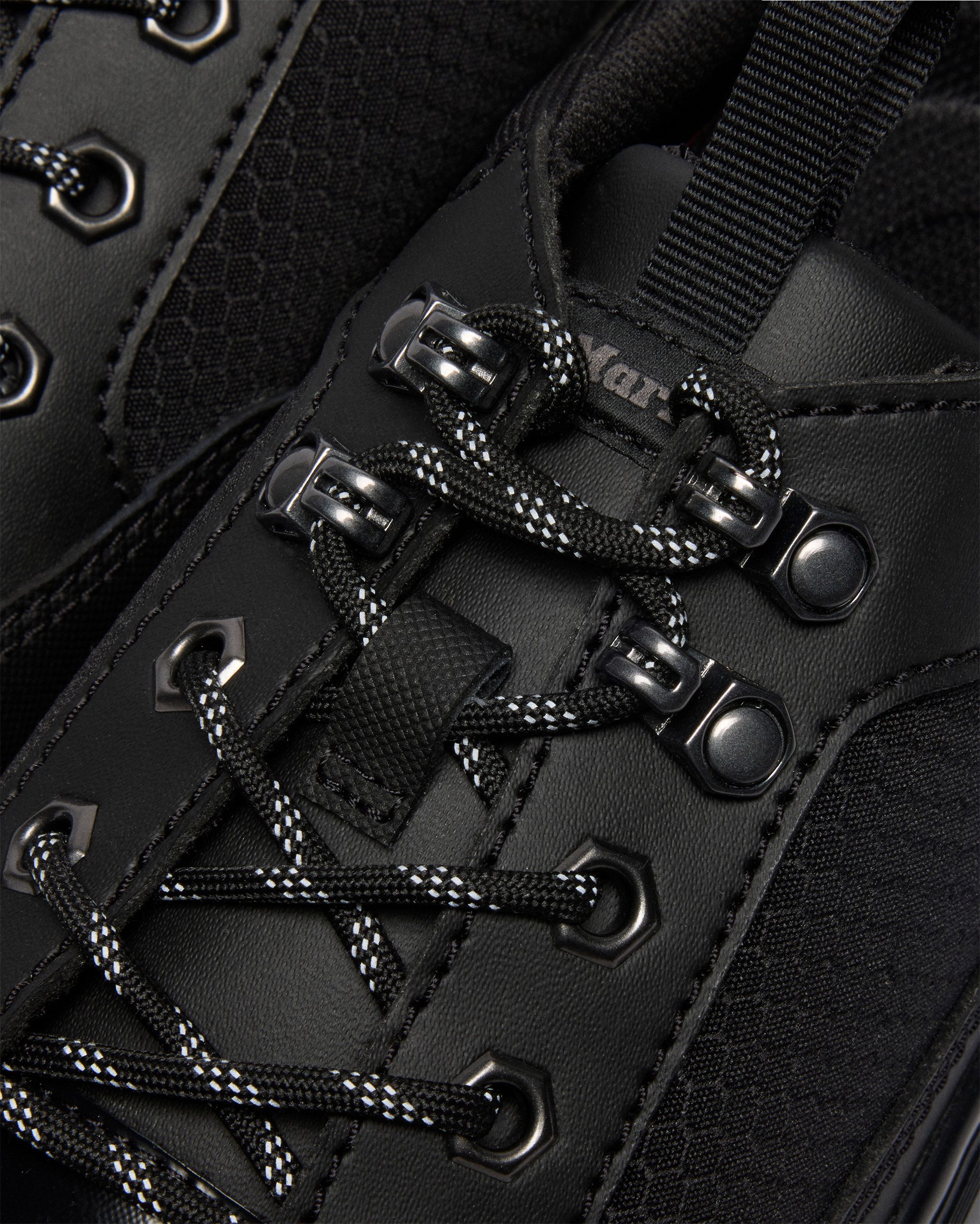 DR. MARTENS Reeder Schnürschuh, Blockabsatz, Halbschuh mit zwei Anziehlaschen