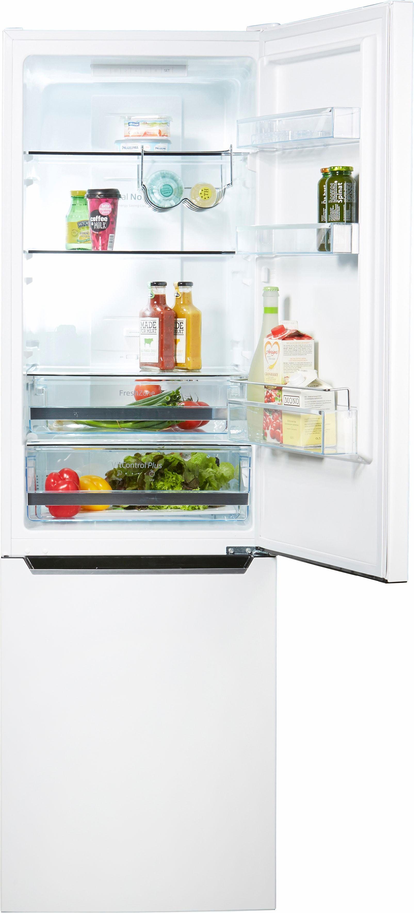 Amica Kühl-/Gefrierkombination KGC15493W, 180 cm hoch, 54,5 cm breit – Bild 4 von 5