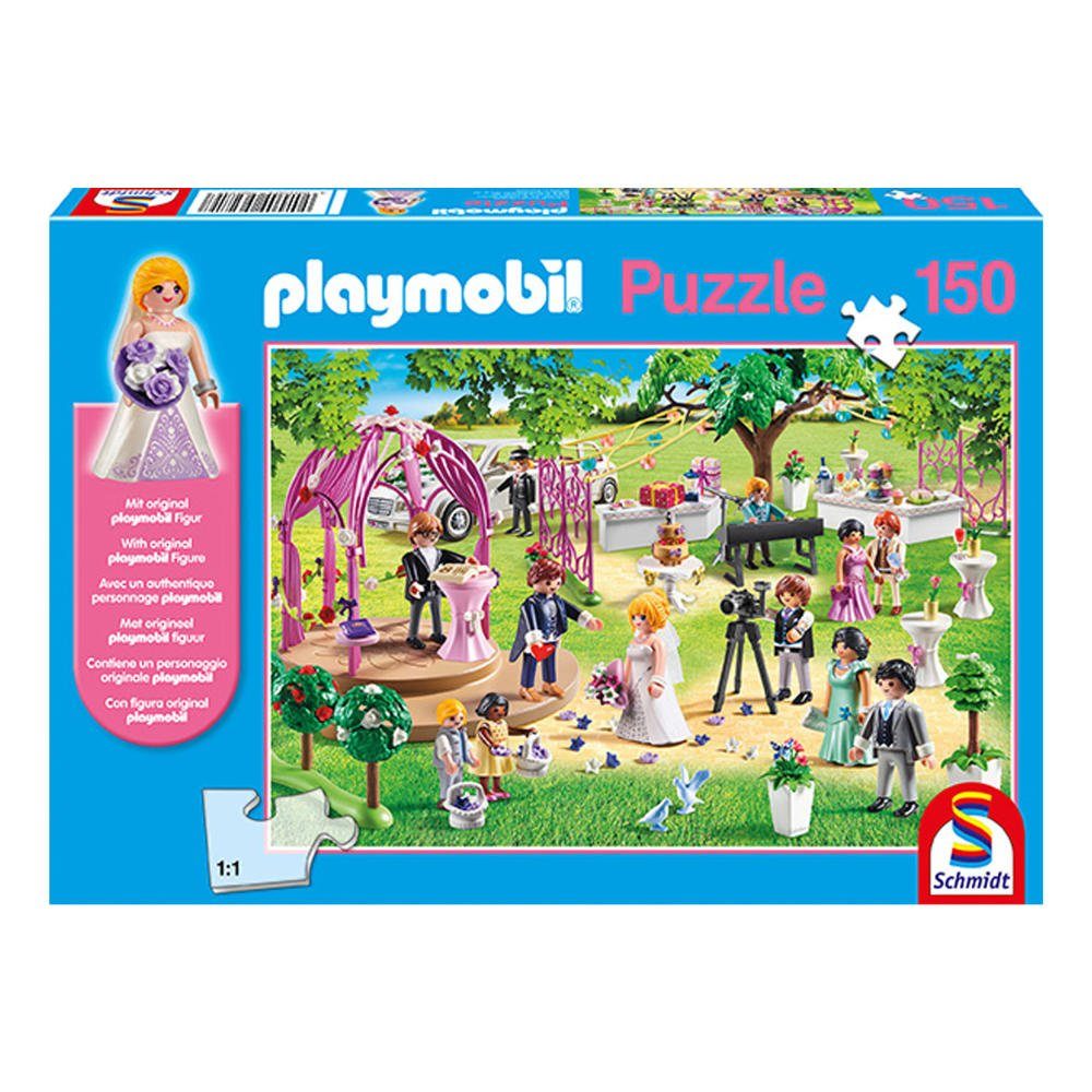 Puzzleteile 150 Hochzeit, Schmidt Spiele Playmobil Puzzle