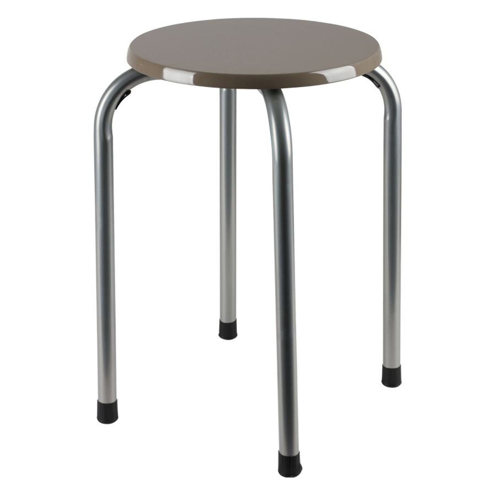 BURI Hocker Metall Stapelhocker Stapelstuhl Partyhocker Gästehocker Sitzhocker