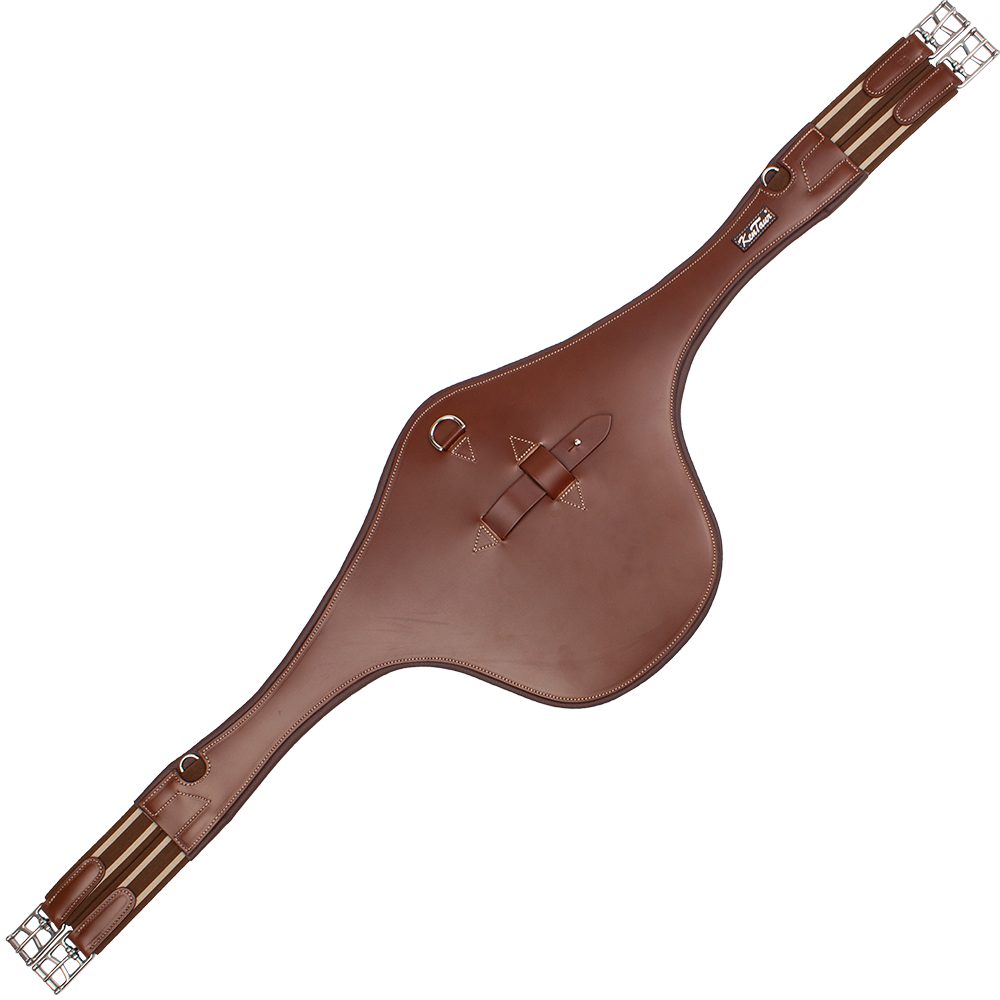 Kentaur Sattelgurte Kentaur Cassis Stollenschutzgurt aus Leder
