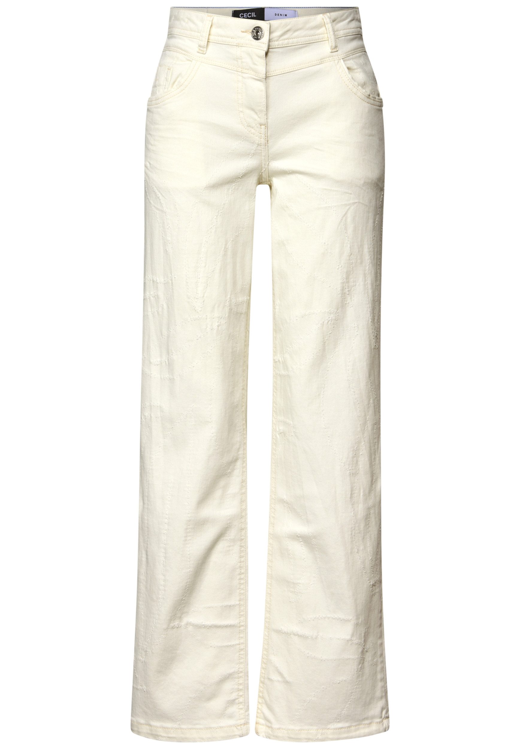 CECIL 5-Pocket-Hose Wide Leg Jeans mit günstig online kaufen