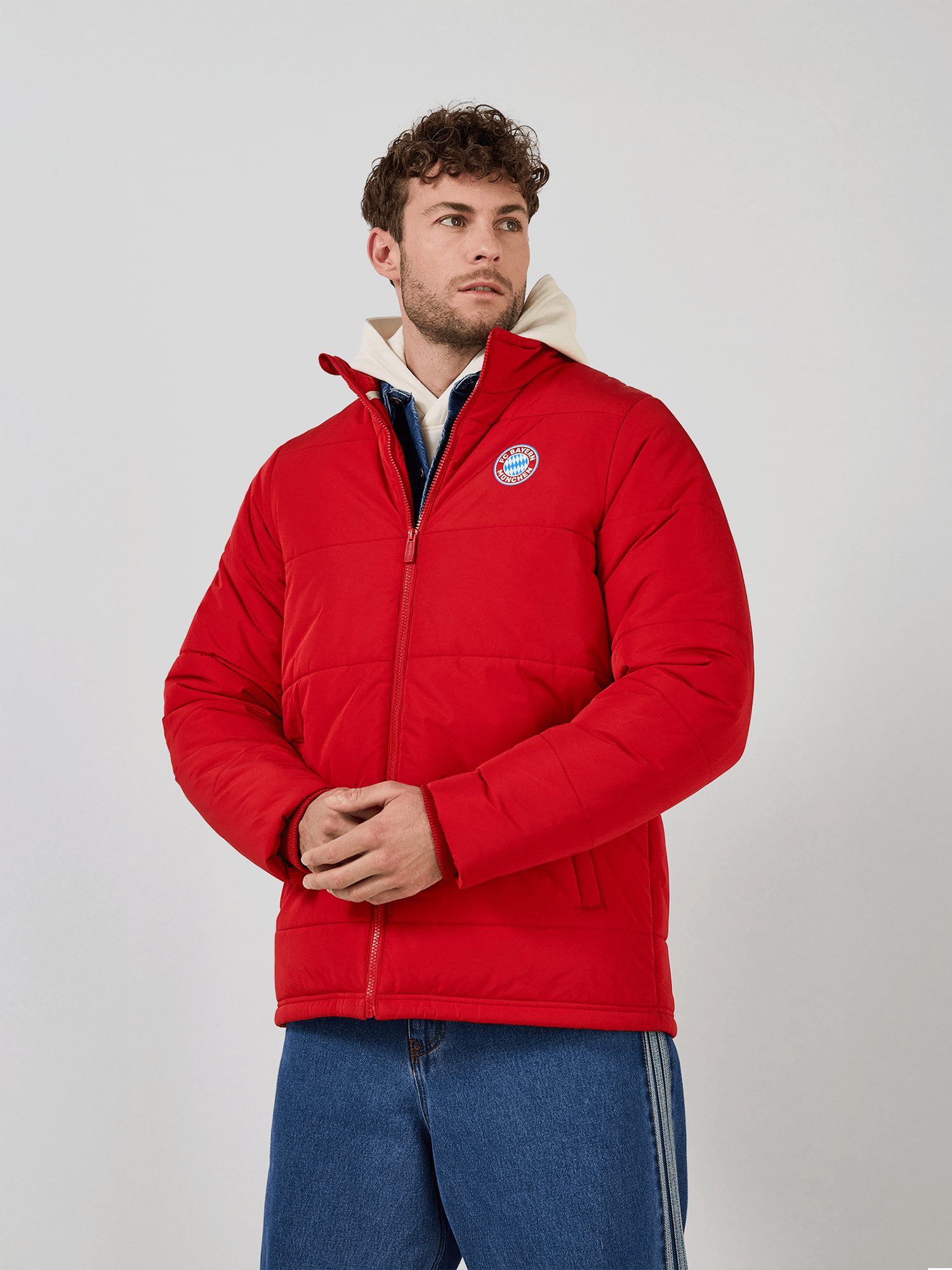 FC Bayern München Outdoorjacke FC Bayern München, Winterjacke Essentials, Herren, Rot