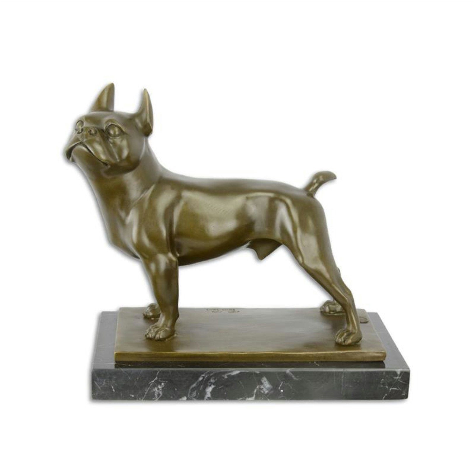 Französische Bulldogge Figur Statue