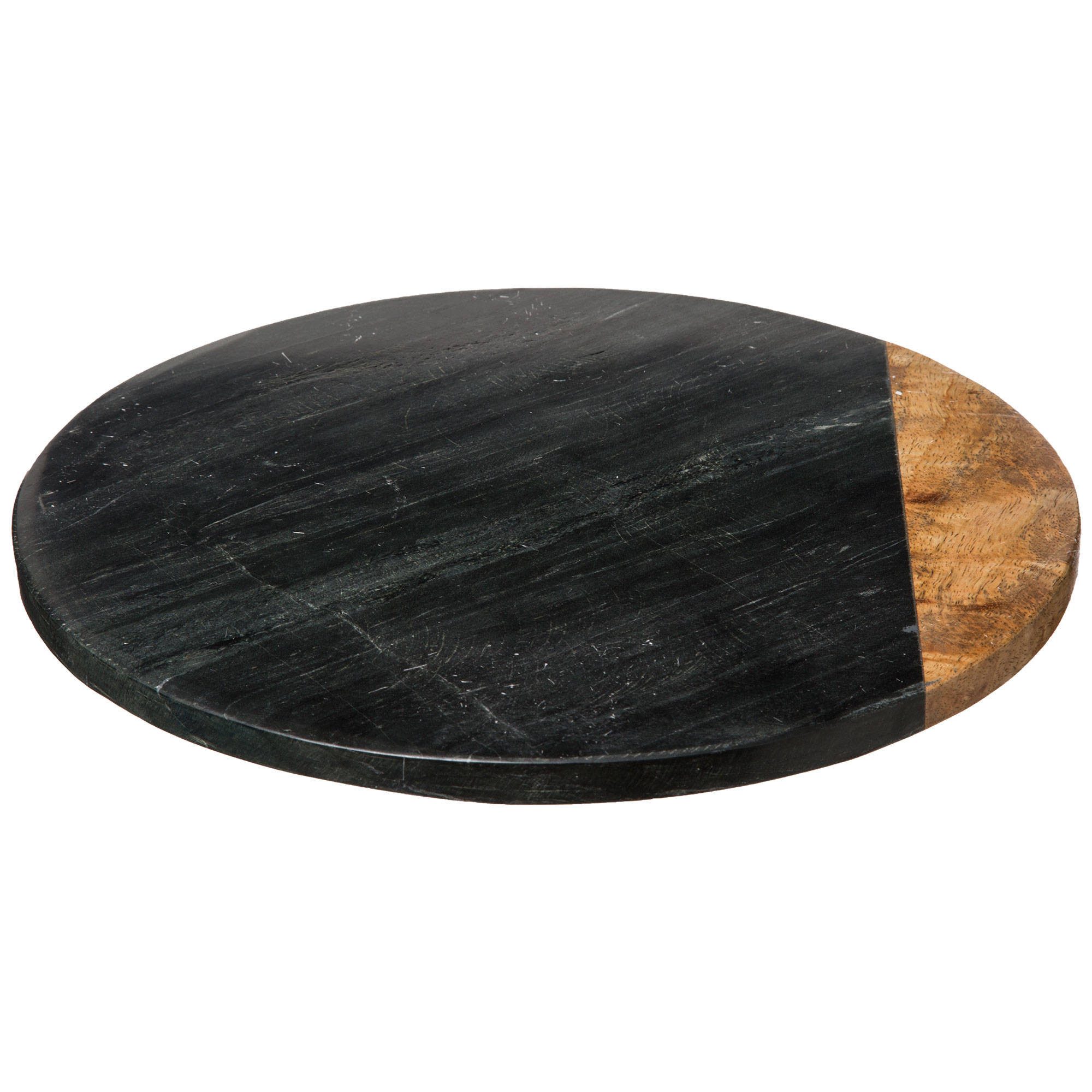 Secret de Gourmet Tablett Drehteller GEOM HYGGE, Ø 30 cm, Marmor, Stein