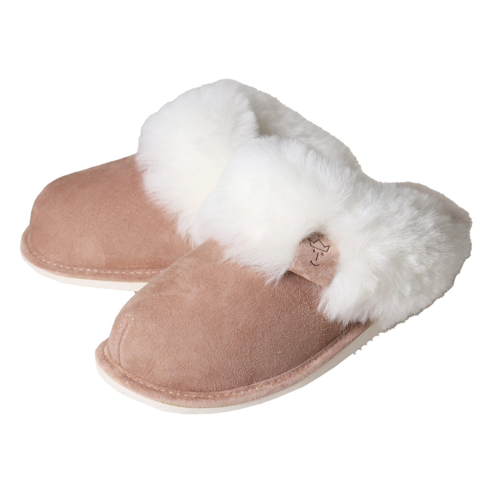 Kaiser Damen Pantolette Frida Lammfell Hausschuh