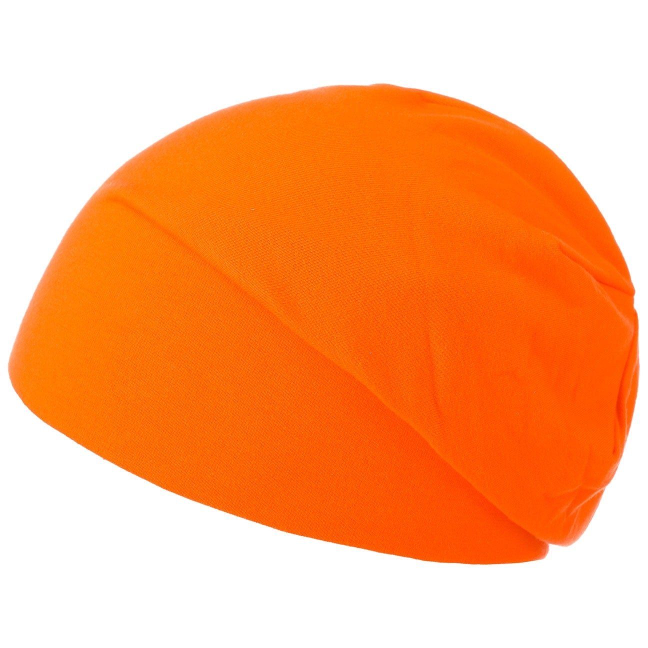 Atlantis Beanie Sommermütze Oversize (1-St) orange