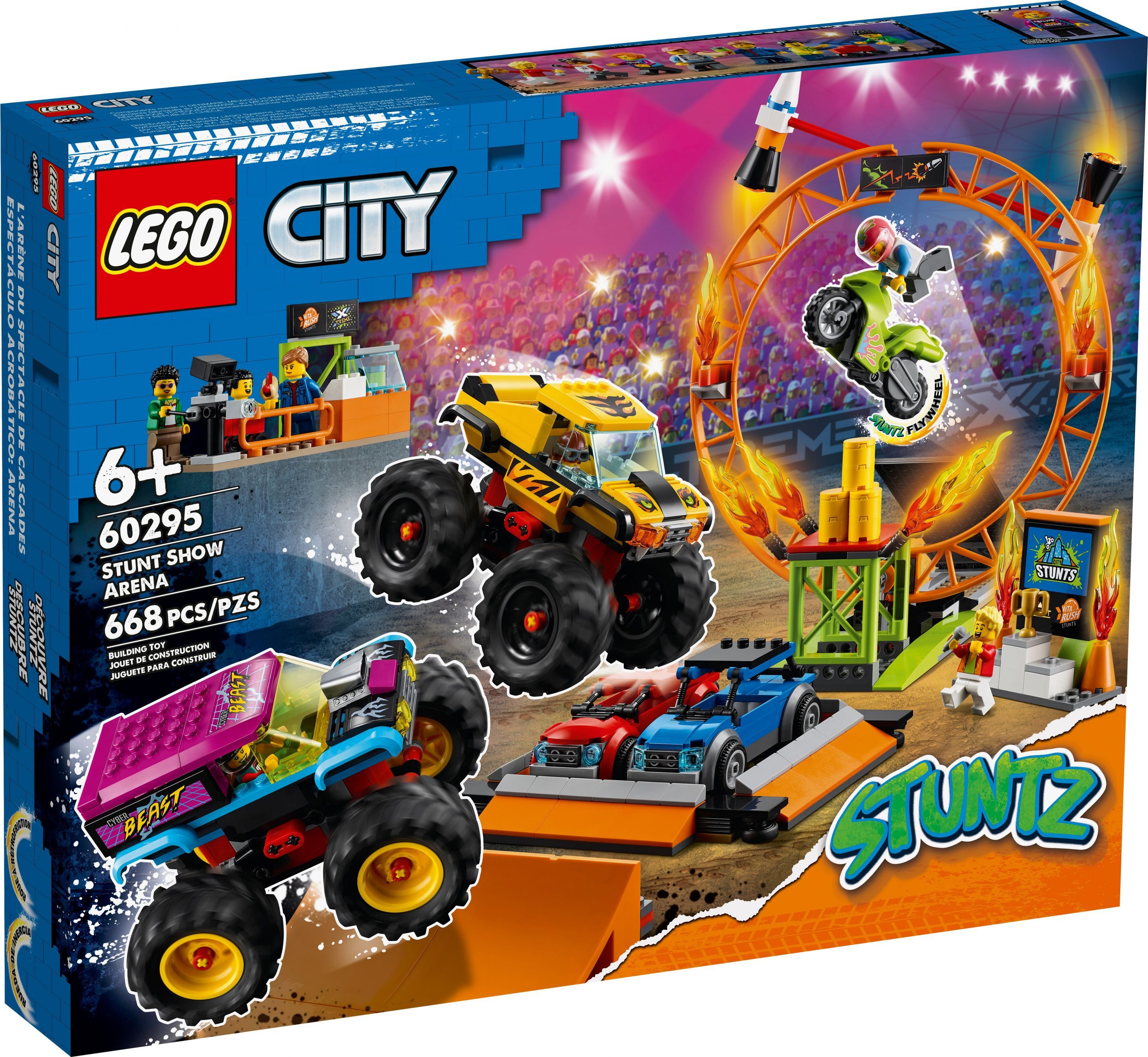 LEGO® LEGO® City 60295 Stuntshow-Arena Konstruktionsspielsteine, günstig online kaufen