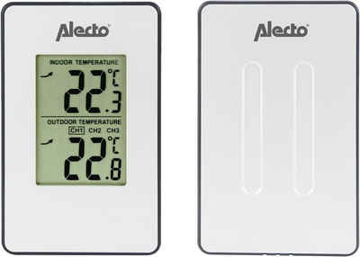 Alecto WS-1050 Wetterstation mit Funk-Außensensor Funkwetterstation (mit Außensensor)