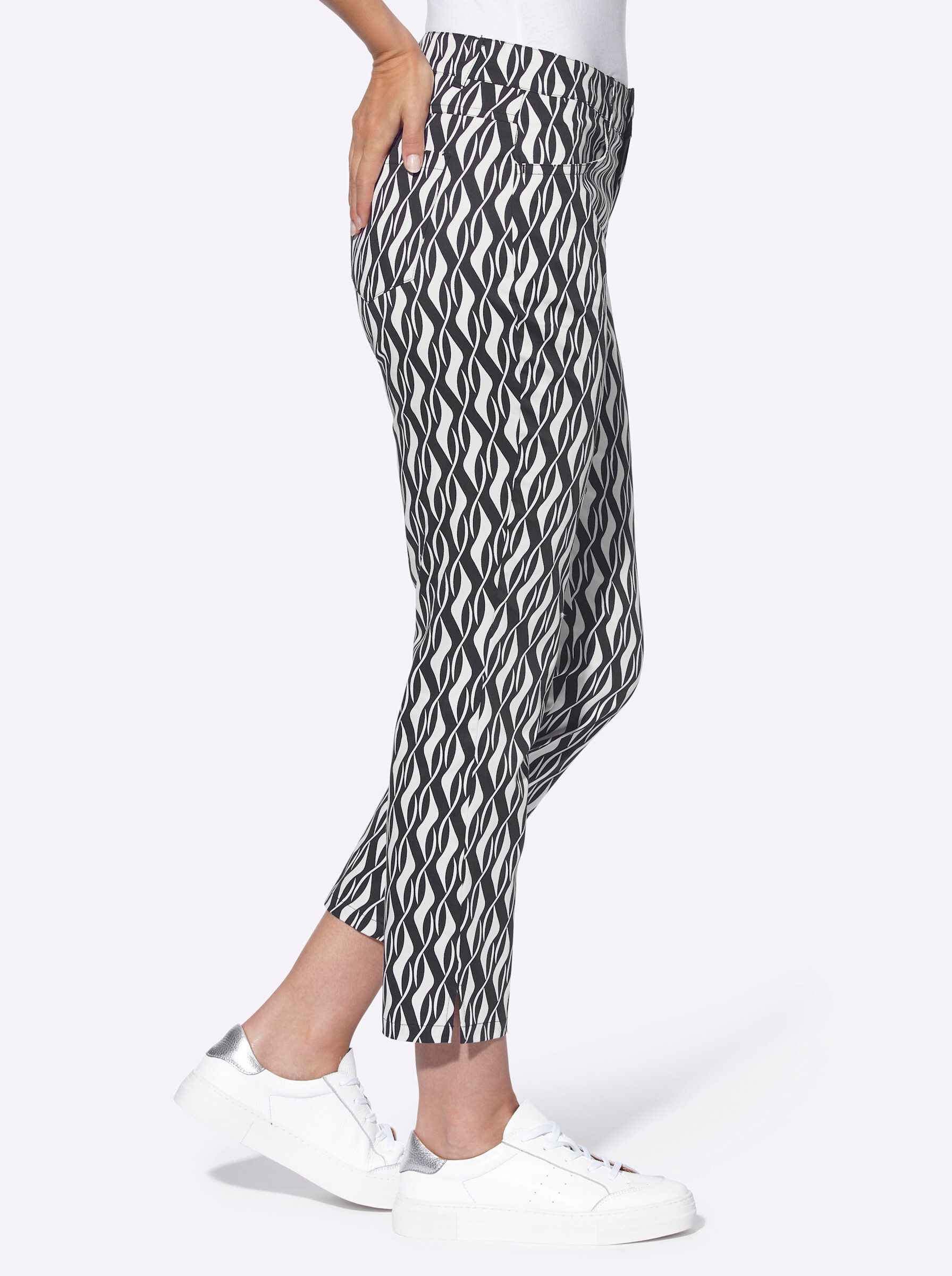 heine Shorts Druck-Hose normal