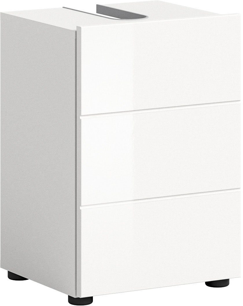welltime Waschbeckenunterschrank "BIEL, TOPSELLER, Breite 38 cm, 1 Tür, 1 B günstig online kaufen