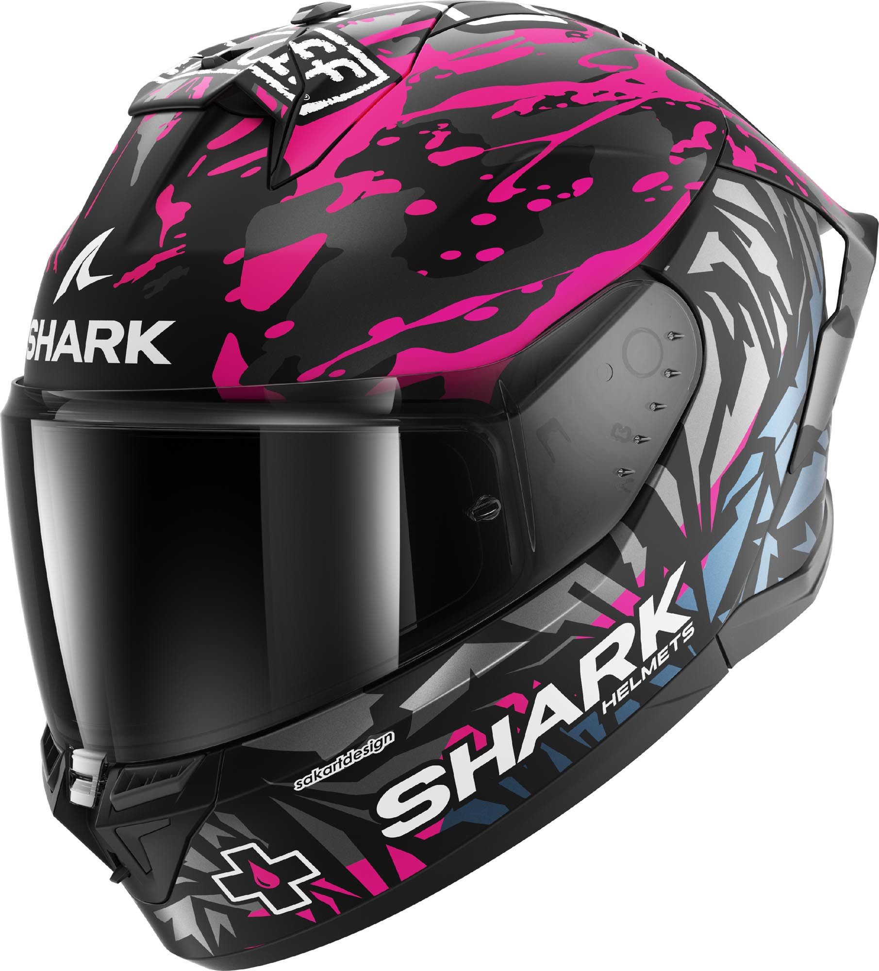 Shark Motorradhelm Skwal Cup Replica Redding Helm, Antifog Beschichtet,vorbereitet Für Kommunikationssystem,geeignet