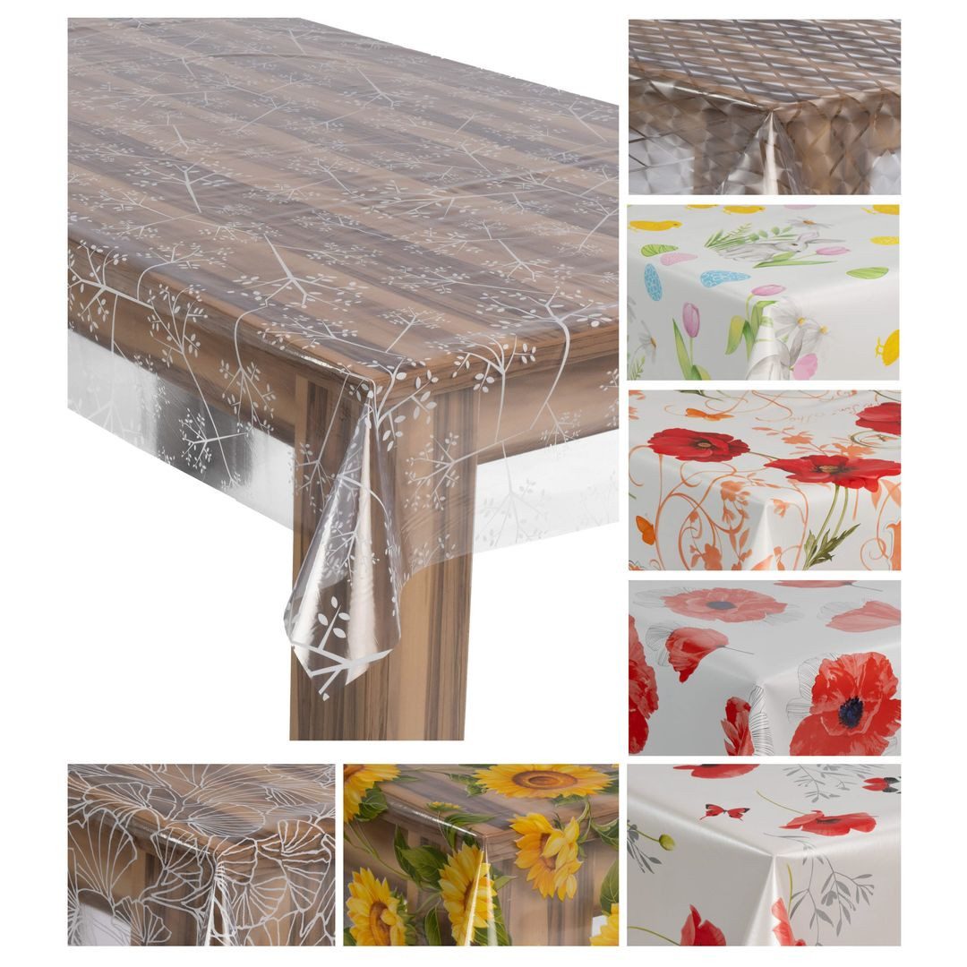 laro Tischdecke Wachstuch-Tischdecke Wachstischdecke Gartentischdecke günstig online kaufen
