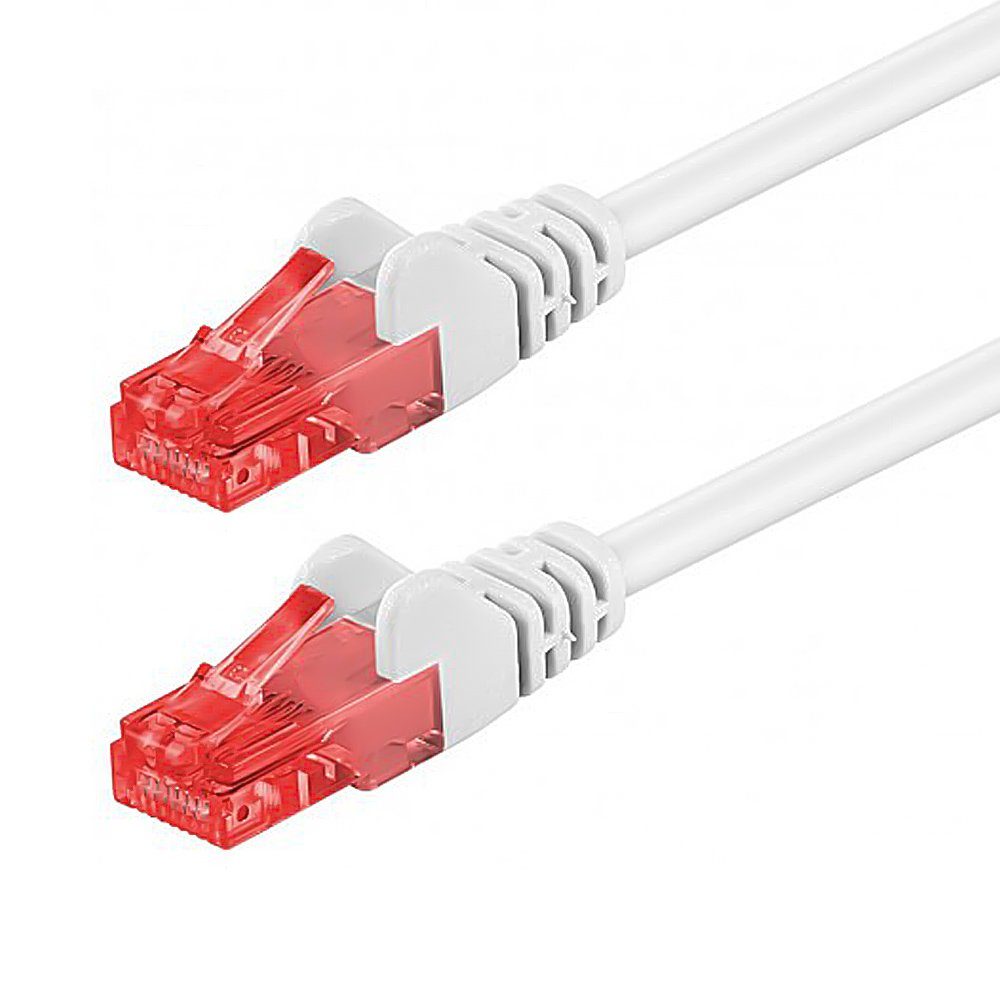 CONTRAER - »20m CAT6 Netzwerkkabel Patchkabel Ethernet Kabel Netzwerk LAN  DSL Kabel weiß« LAN-Kabel online kaufen | OTTO