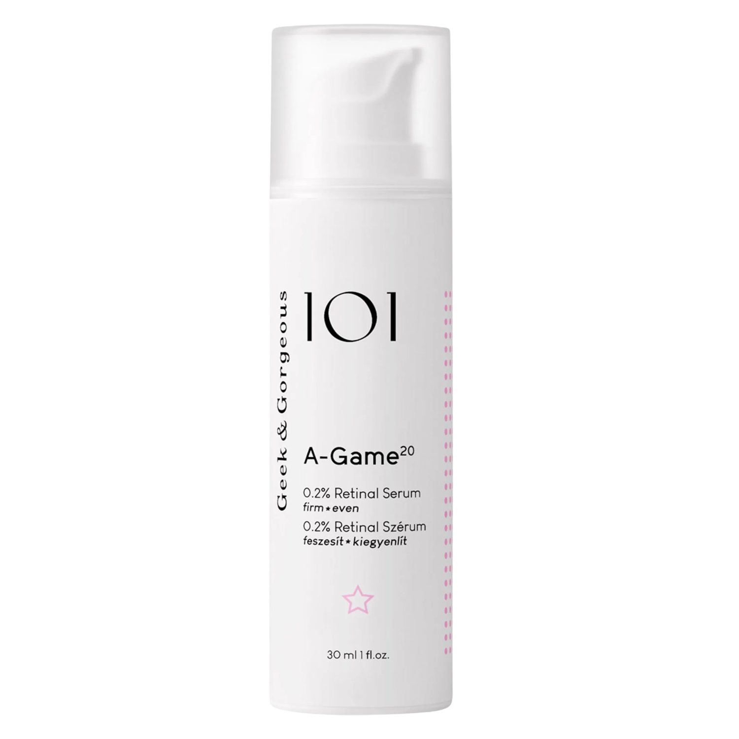 Gesichtsserum 101 A-Game - 20 0,2% Retinal Serum