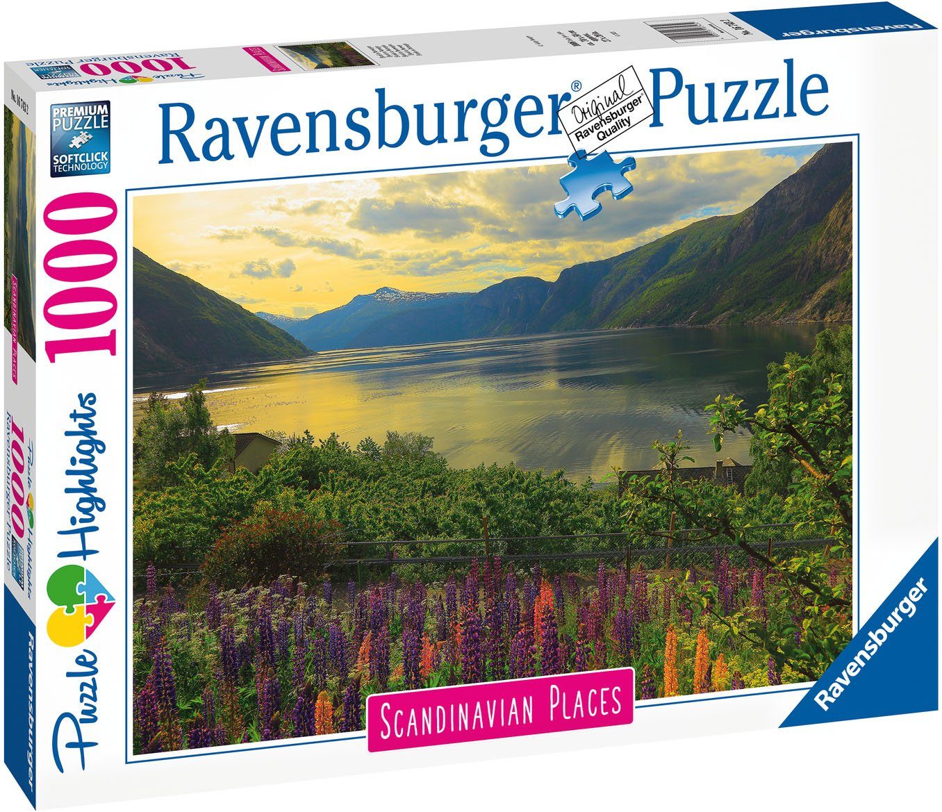 Ravensburger Puzzle Fjord in Norwegen, Puzzleteile, Made FSC® - 1000 weltweit in Germany, - schützt Wald
