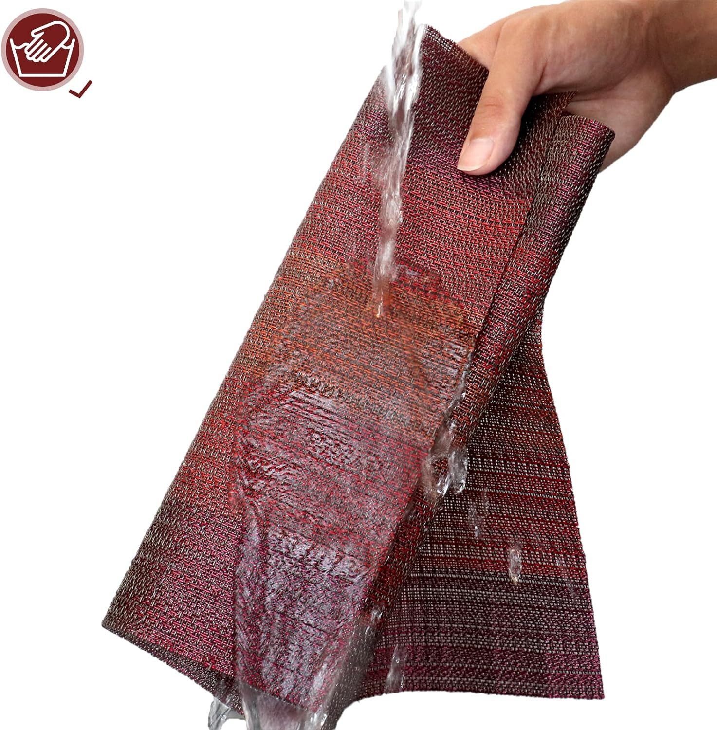 Coonoor Platzset 6er Set Platzset Abwaschbar, günstig online kaufen