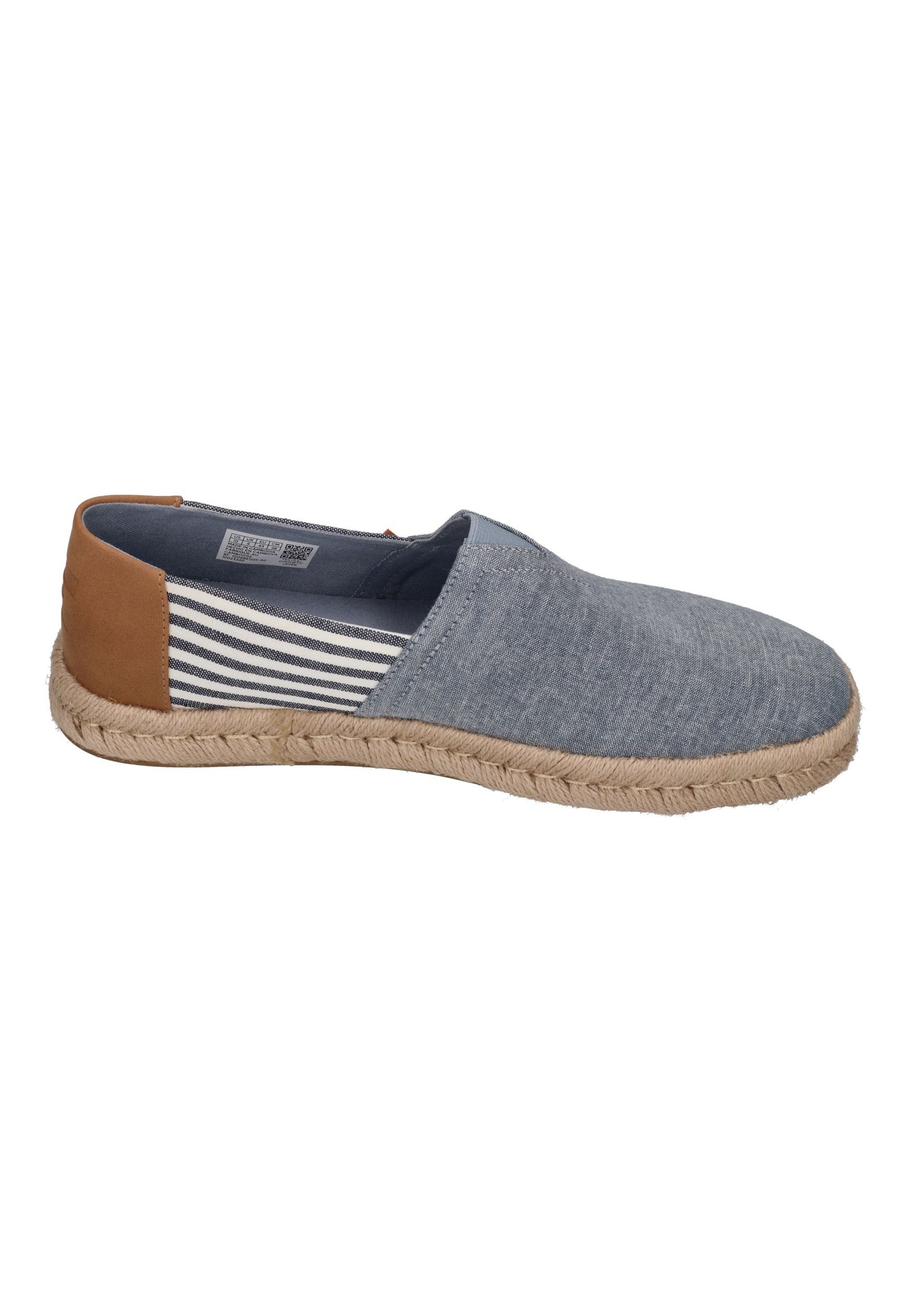TOMS ALPARGATA ROPE 2.0 Espadrille Navy Chambray Nautical Stripe – Bild 4 von 5