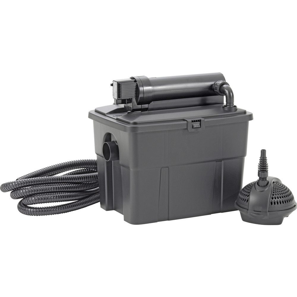 Pontec Teichfilter Pontec 50238 Multiclear set 5000 Filter-Set mit UVC-Klärgerät 1500 l/