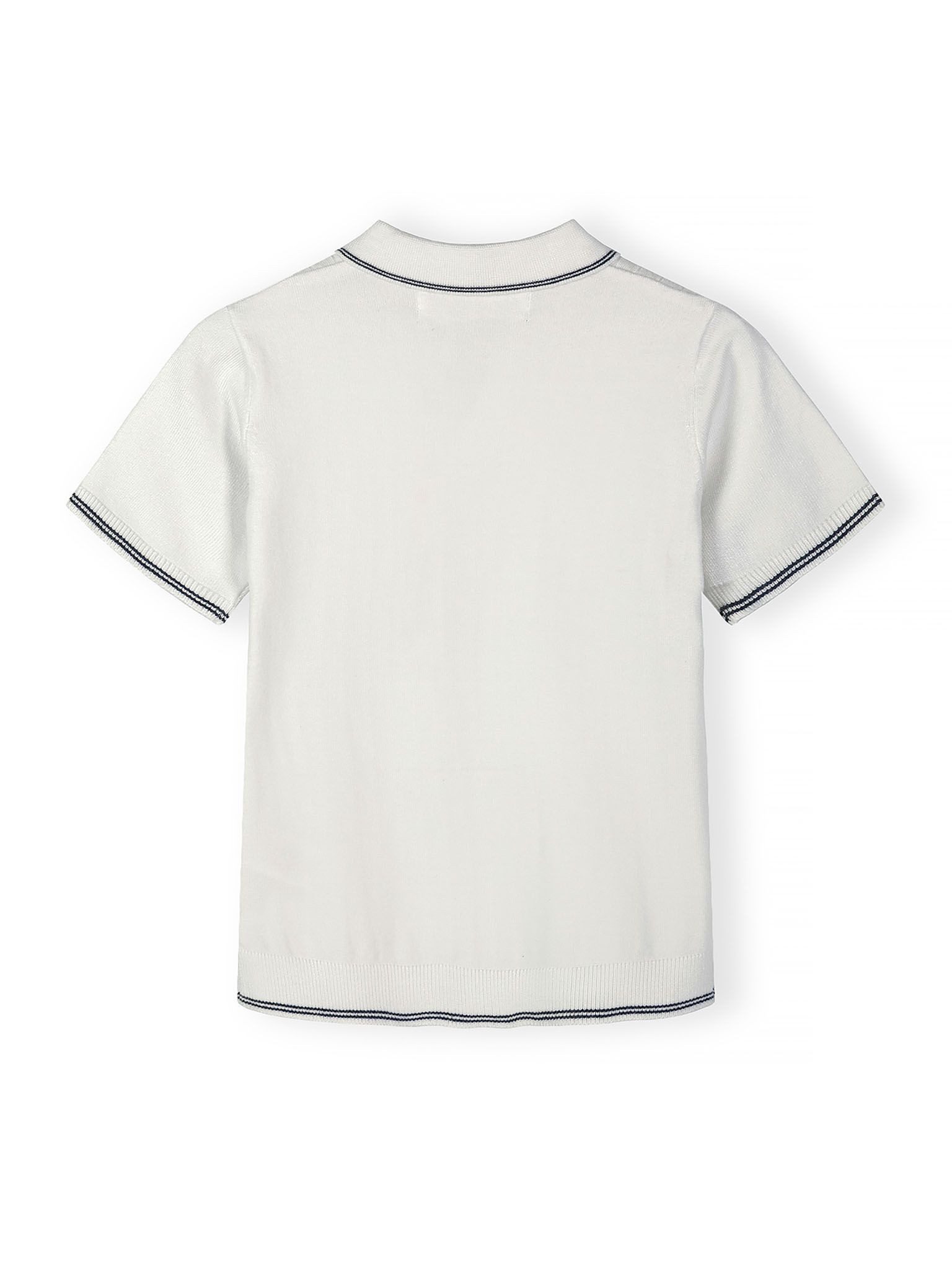 MINOTI Poloshirt Streifen in Kontrastfarbe
