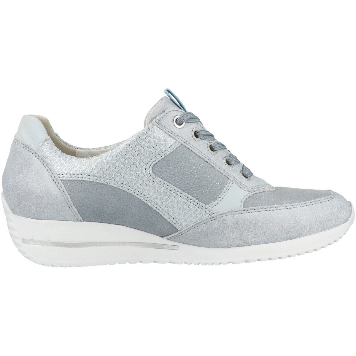 Waldläufer Himona Damen Sneaker Turnschuhe, Sportschuhe, Freizeitschuhe, Halbschuhe, Schnürschuhe