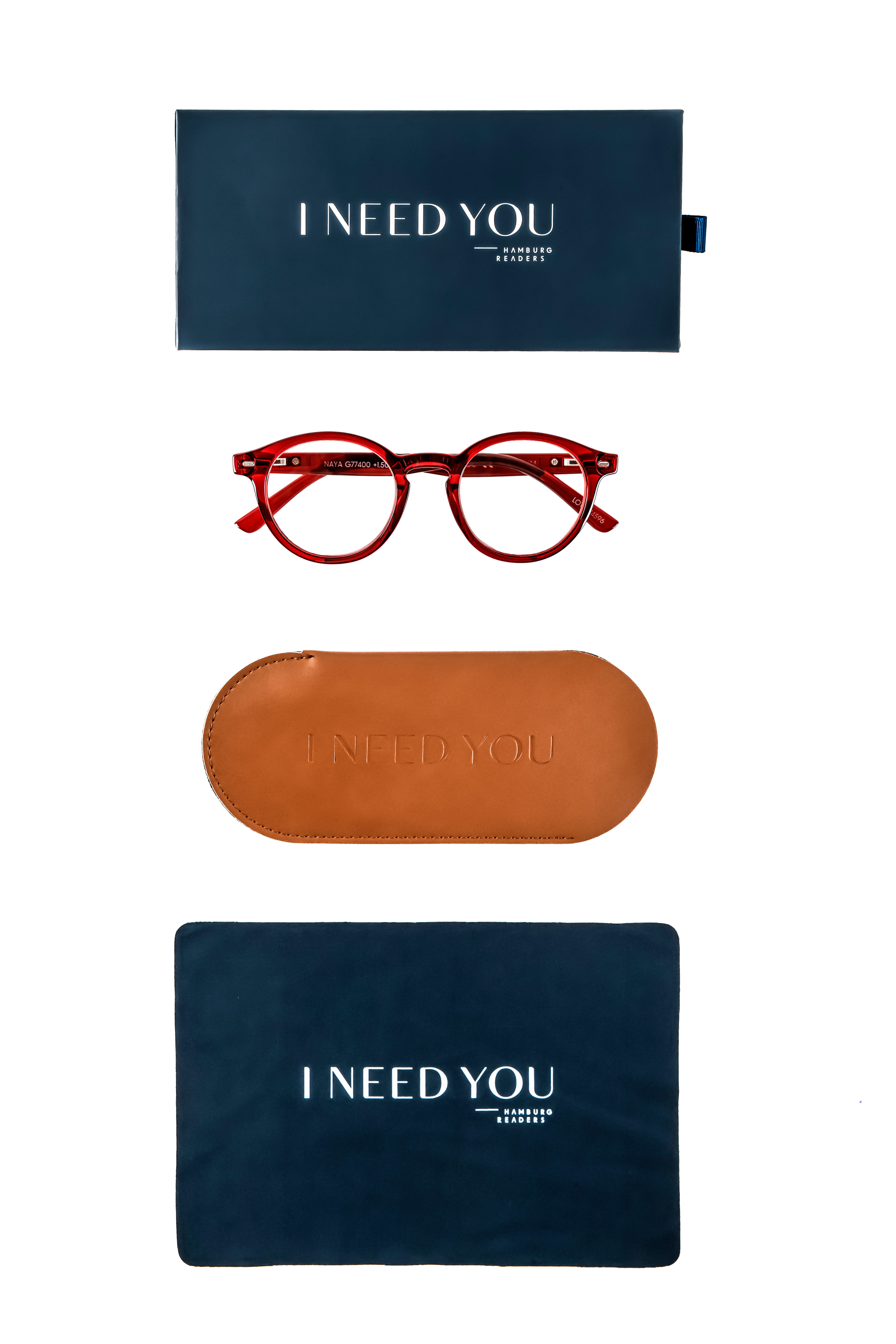 I NEED YOU - HAMBURG READERS Lesebrille Naya