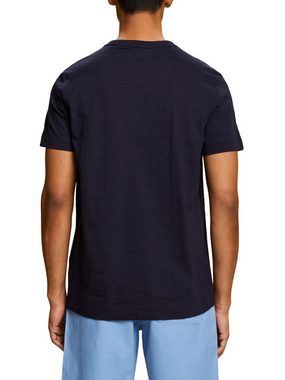 Esprit Collection T-Shirt Jersey-T-Shirt mit Brust-Print, 100 % Baumwolle (1-tlg)