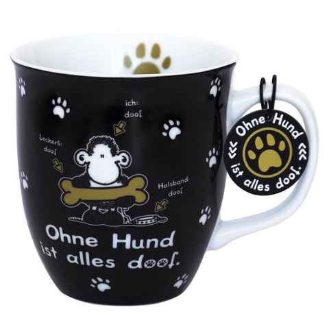 Sheepworld Tasse Sheepworld - Kaffee- Tasse "Ohne Hund ist alles doof" 0,4l 45704