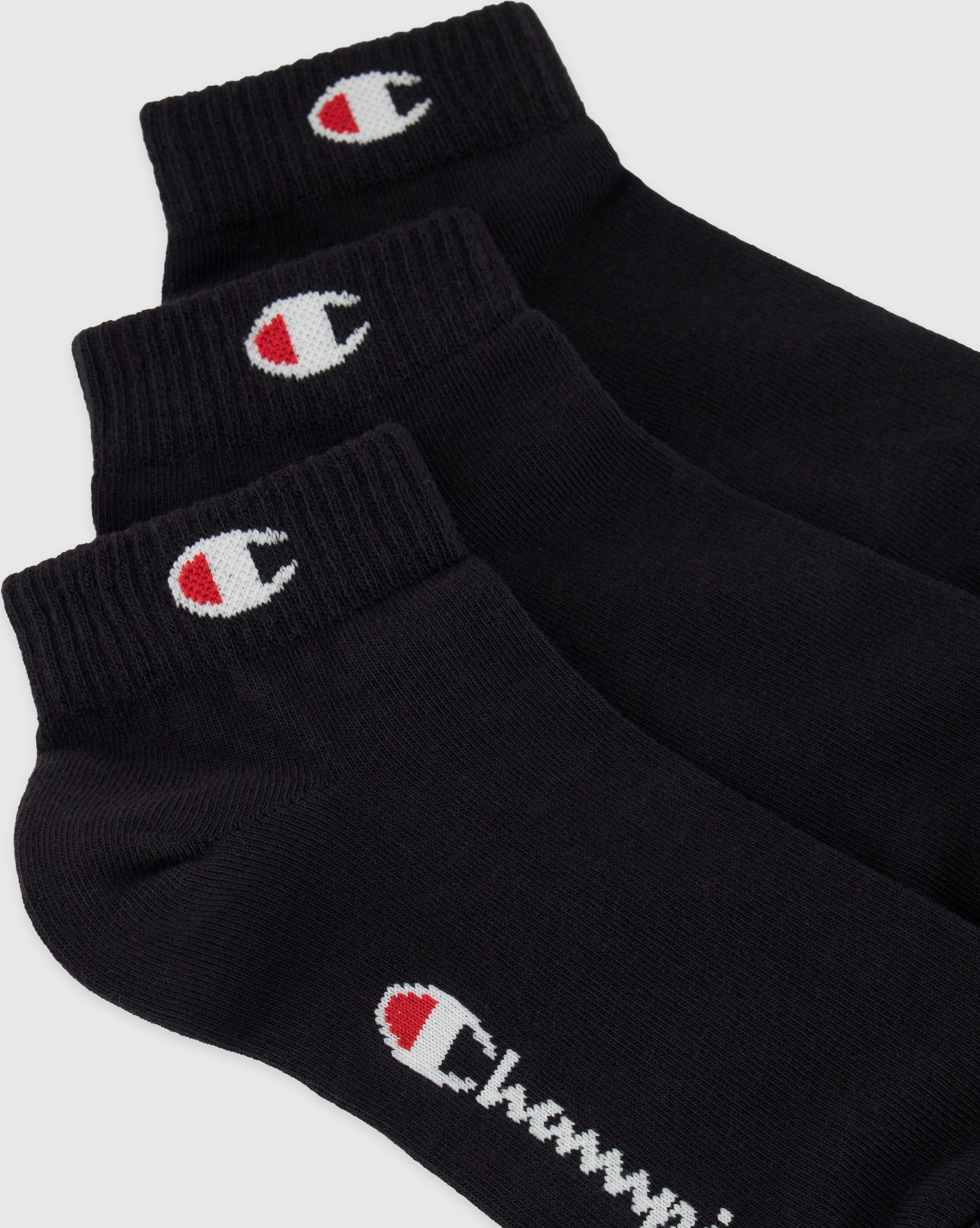Champion Kurzsocken 6pk Quarter Socks (Packung, 6-Paar) für Fitnessaktivitäten, sportlicher Stil, elastisches Material